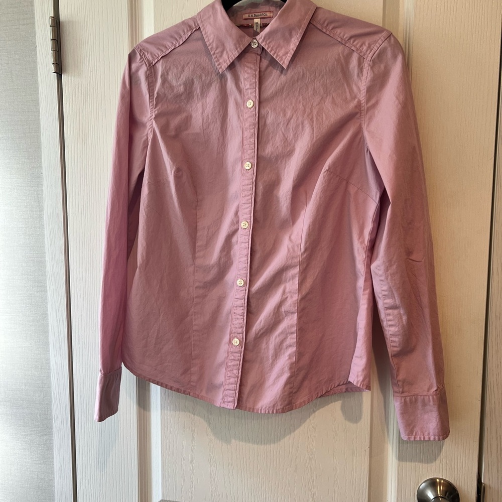 G.H. Bass & Co. Pink Cotton Shirt